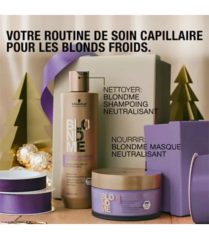 Coffret de Noël - Trousse BLOND ME - Blonds Froids
